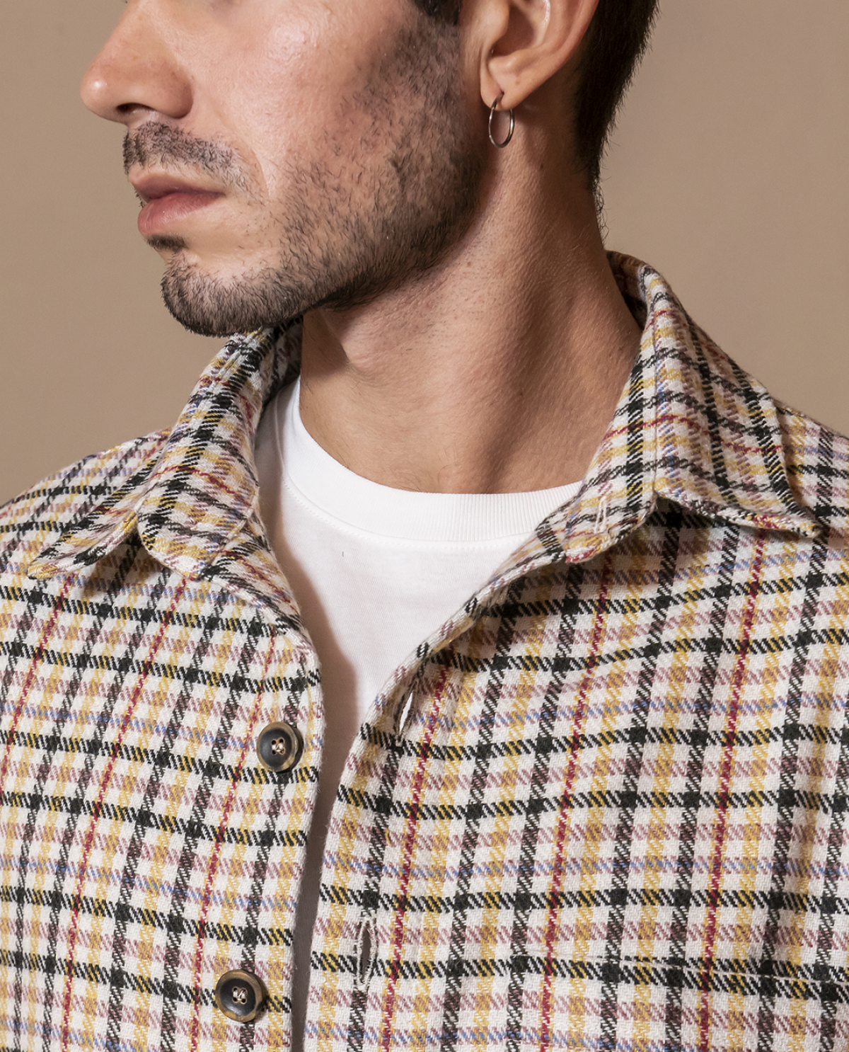 Giacca Camicia OSAKA QUADRI | Tape abbigliamento streetwear uomo made in  Italy